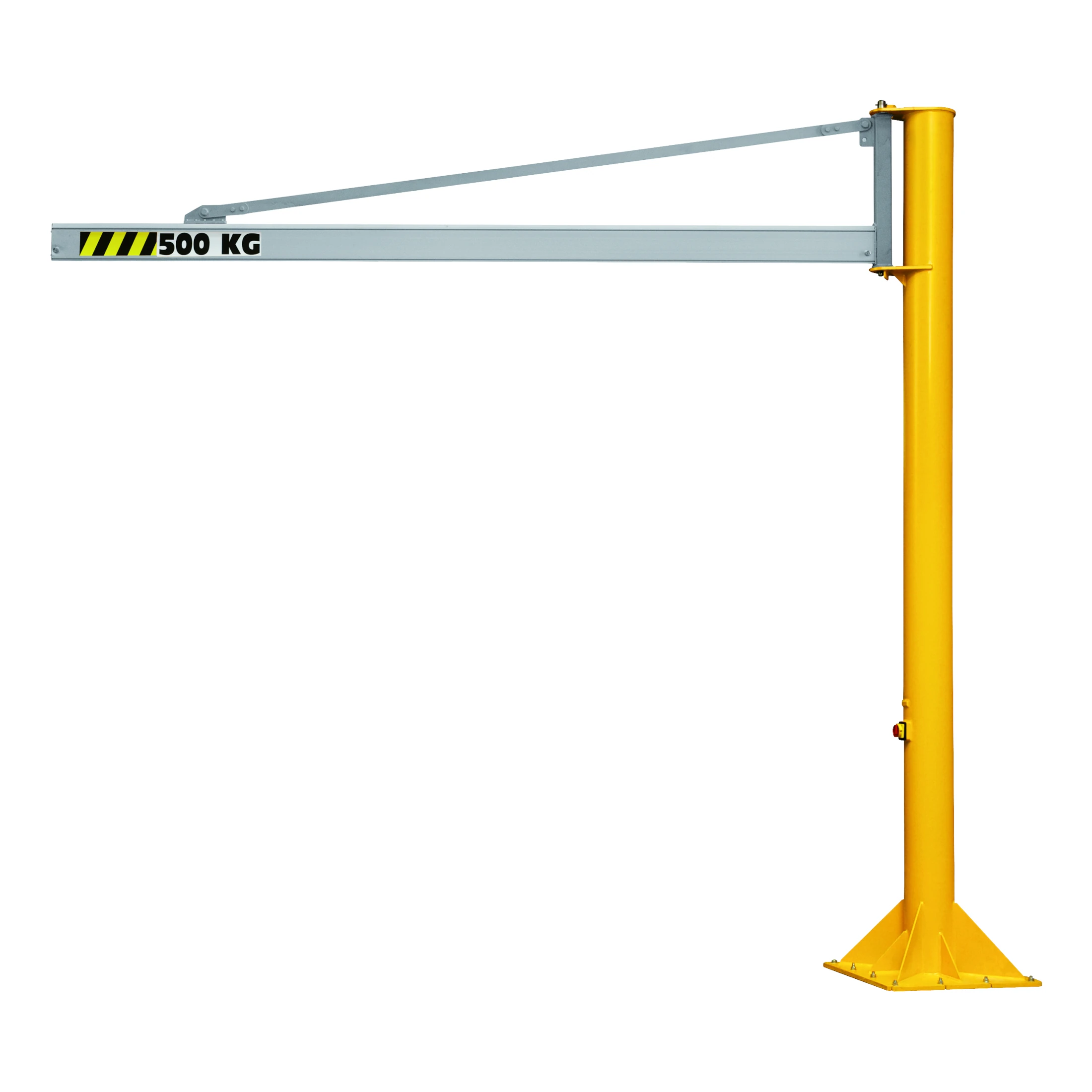 Hliníkový stĺpový otočný žeriav (ASDS) 270° 63 – 2 000 kg, 2 – 8 m