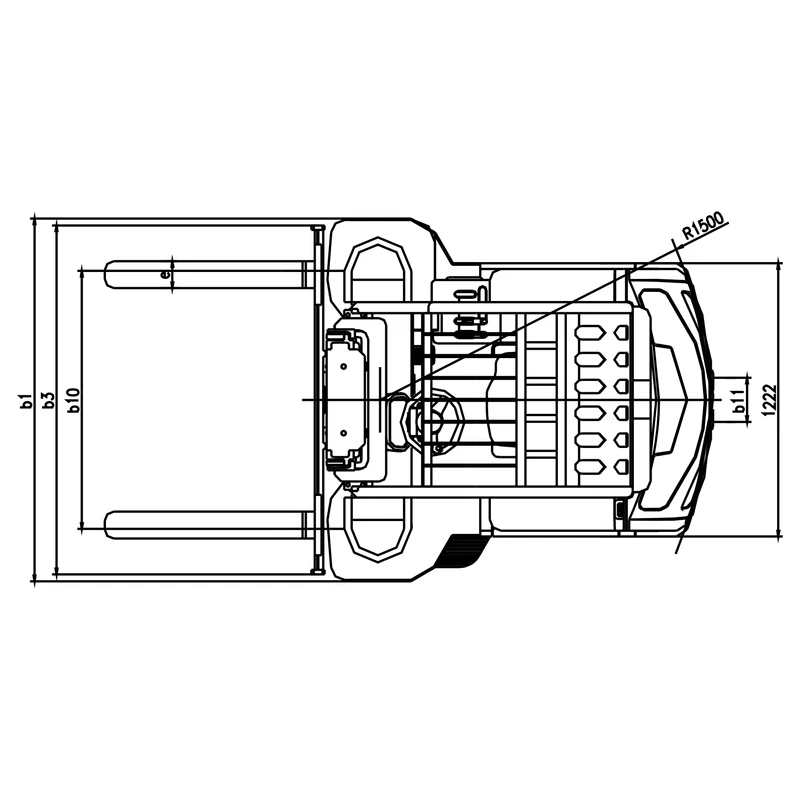 Elektrický vysokozdvižný vozík ECV16CD/ECV20CD s výškou zdvihu do 6200 mm