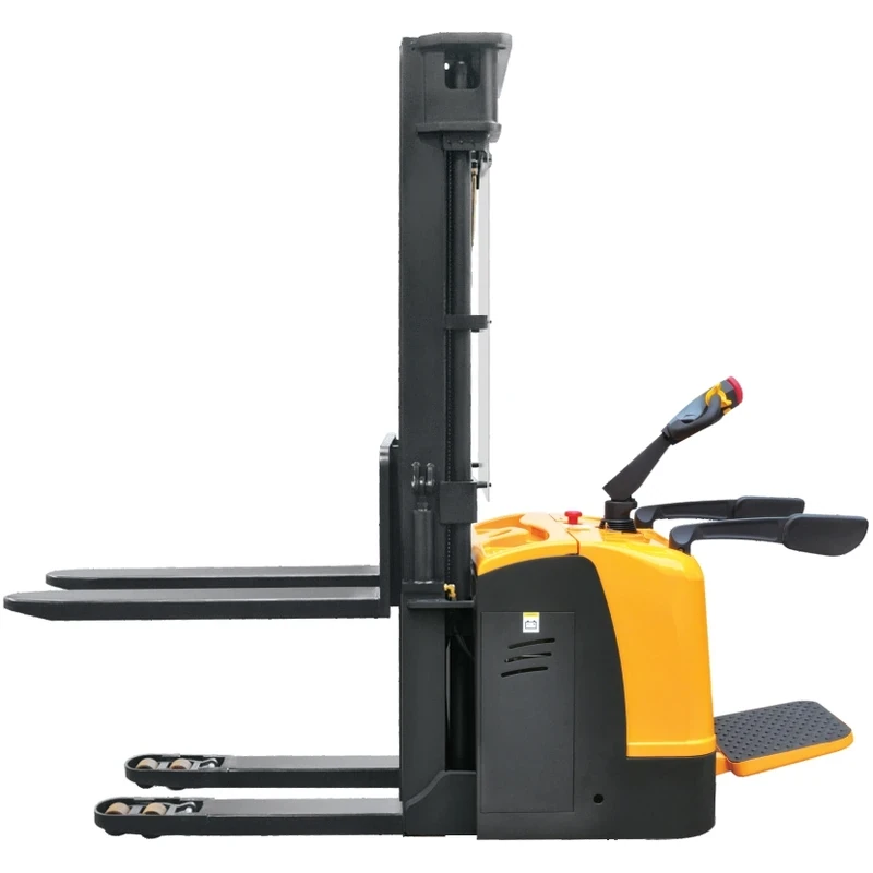 Elektrický stohovací vozík s plošinou a počiatočným zdvihom (EVV15-IP) 1500 kg, 2500–5600 mm