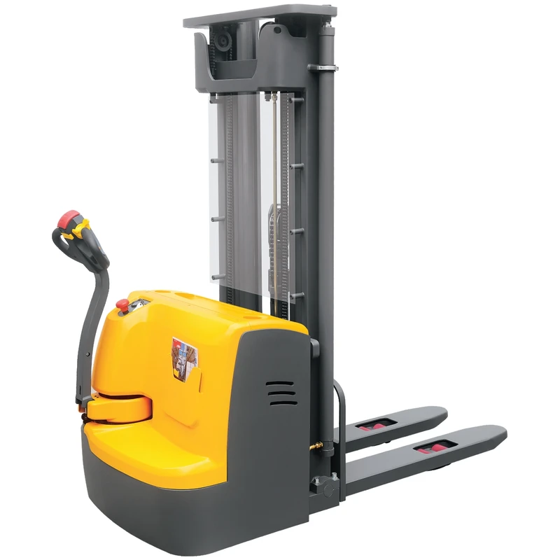 Plne elektrický ručne vedený stohovací vozík (EVV10/EVV12/EVV15) 1000–1500 kg, 1600–5600 mm