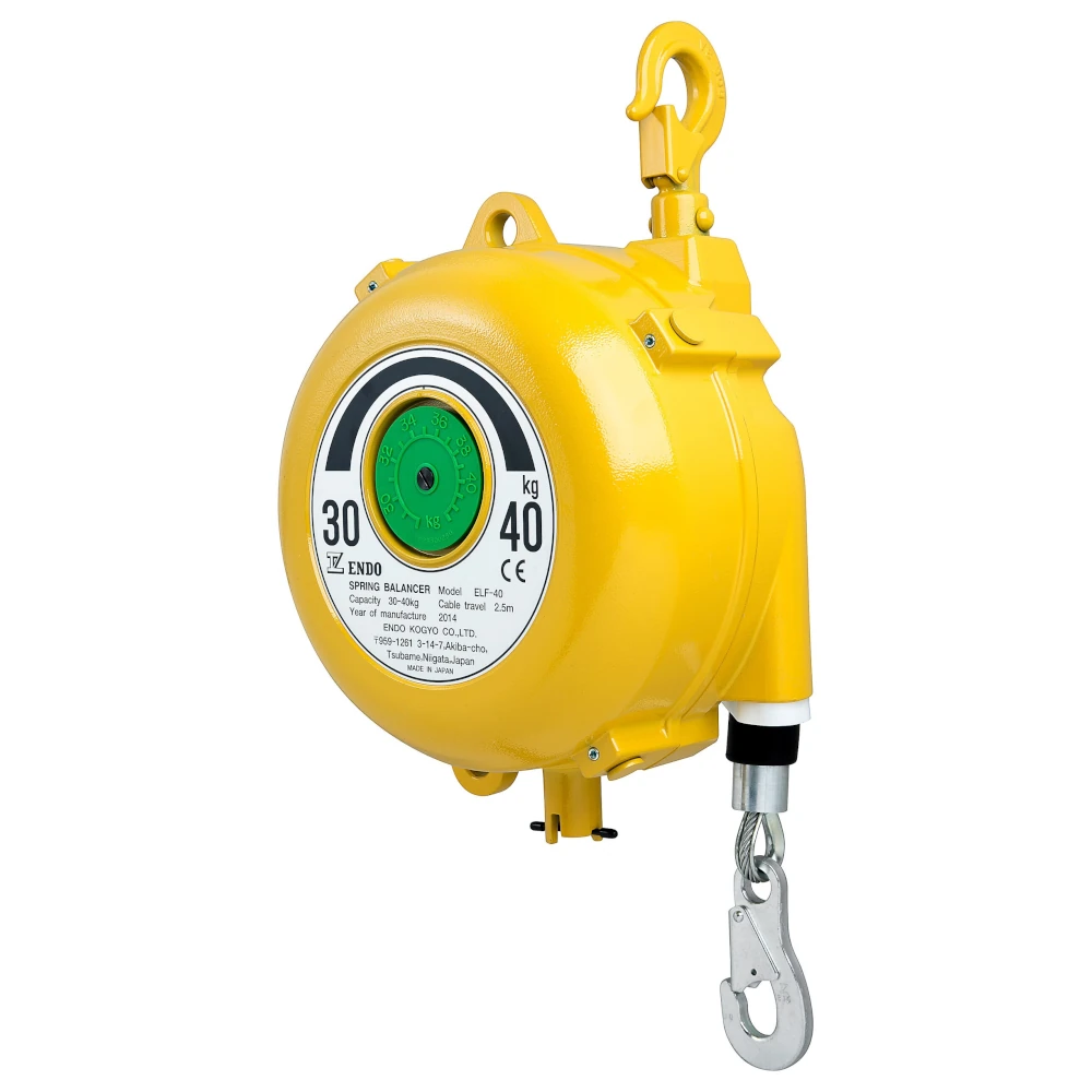 ENDO pružinový balancér s dlhým zdvihom ELF-40, 30 – 40 kg – obrázok 2