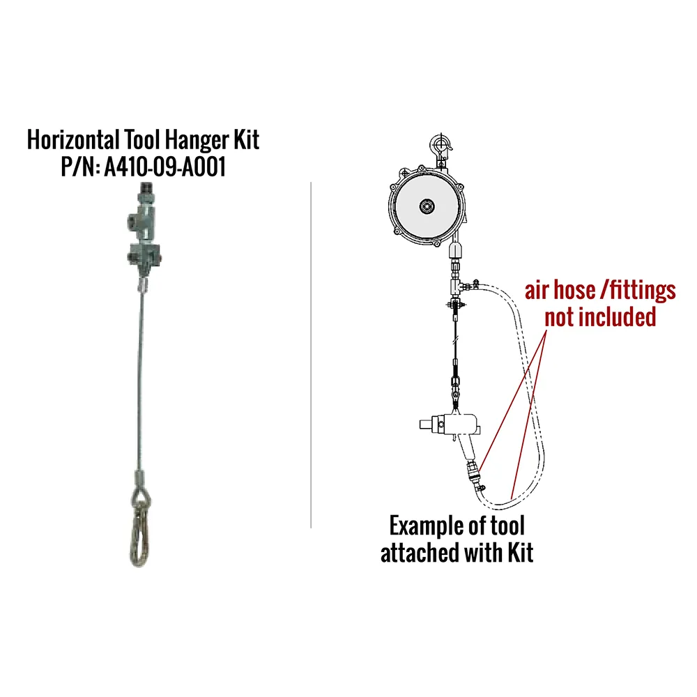 Priemyselný pružinový balancér ENDO THB-35A, pracovný rozsah 2,5 – 3,5 kg