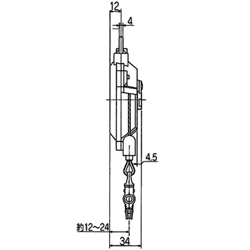 ENDO EK-00 balancér náradia s pracovným rozsahom 0,5 – 1,5 kg