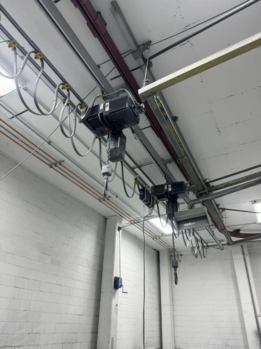 Plynotesný elektrický reťazový kladkostroj GIS GP G pre zóny 2 a 22
