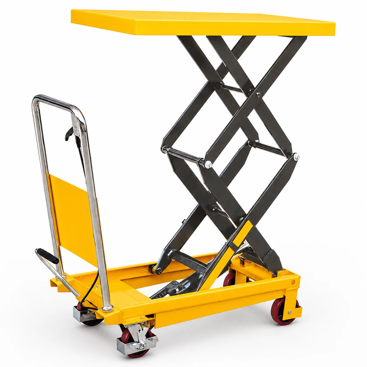 Pojazdný dvojnožnicový zdvíhací stôl (MPS350D) 350 kg, 1 300 mm