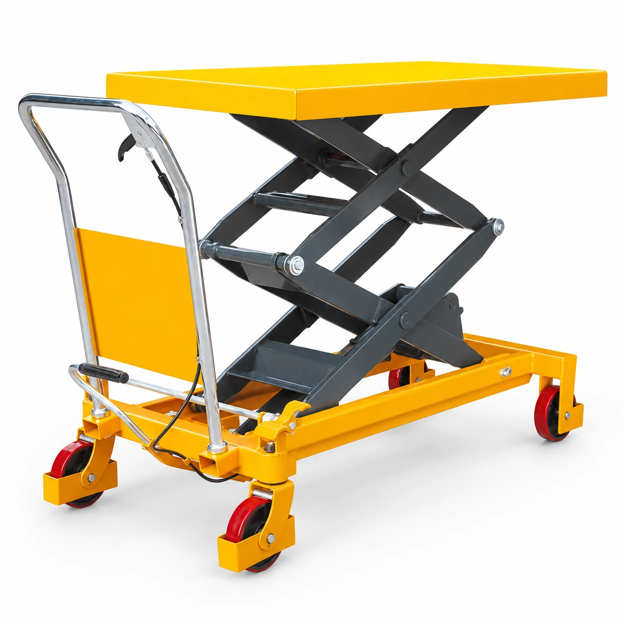 Pojazdný dvojnožnicový zdvíhací stôl (MPS800D) 800 kg, 1500 mm