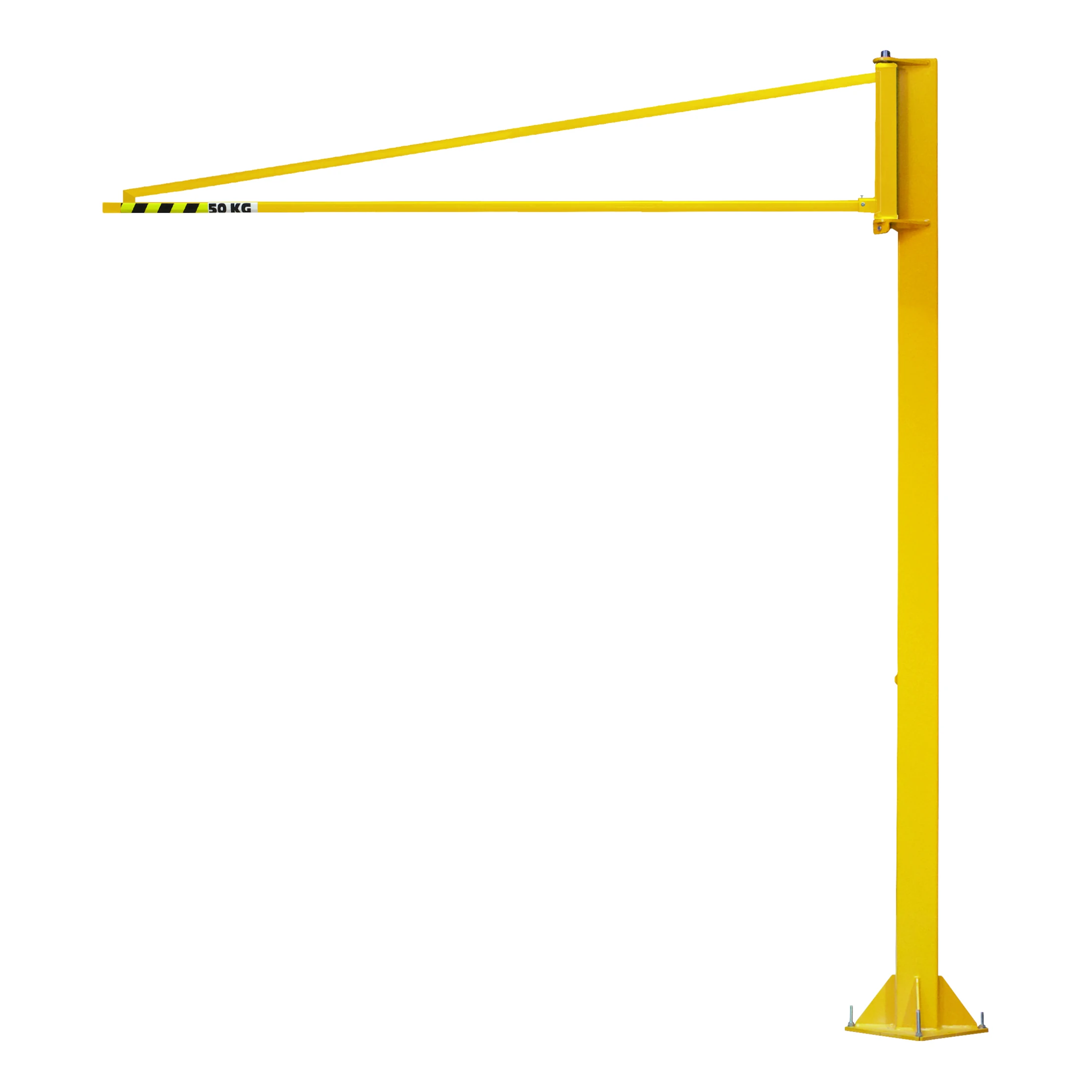 Ľahký stĺpový otočný žeriav na náradie (LSDS), 270°, 50 – 100 kg