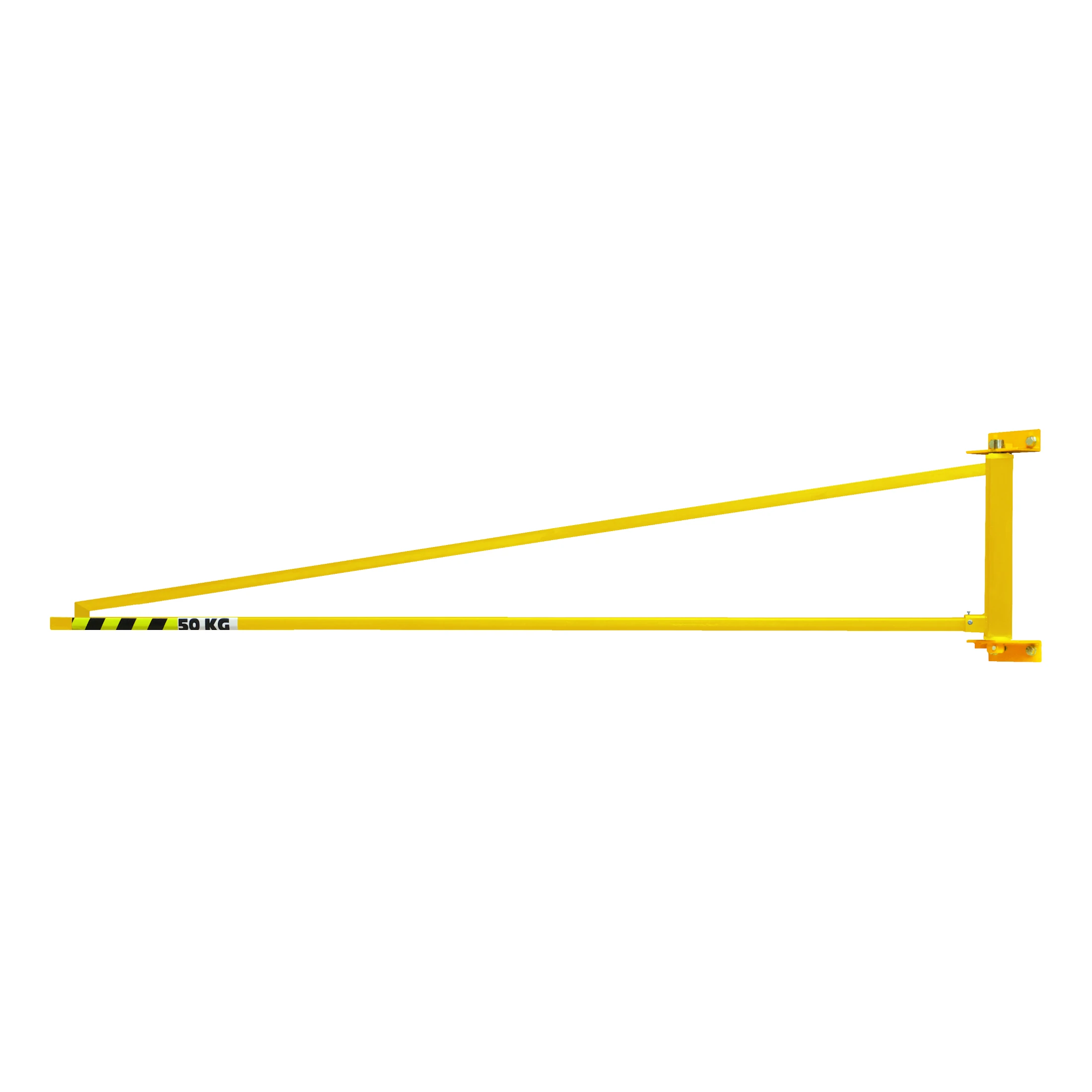 Ľahký nástenný otočný žeriav (LZDS) 50 – 100 kg, 2 – 5 m