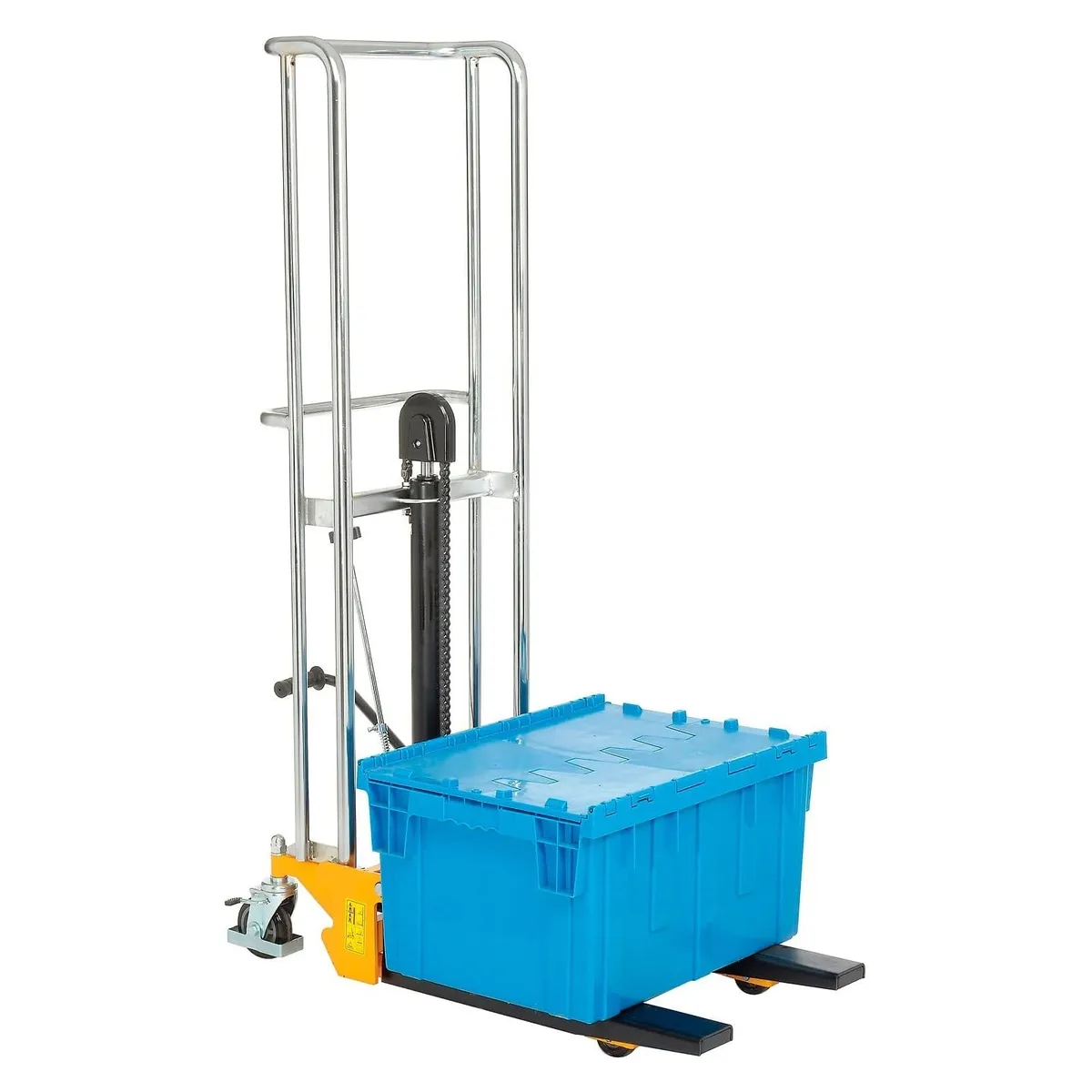 Ručný stohovací vozík RDV400 s výškou zdvihu 850 mm – pohľad 4