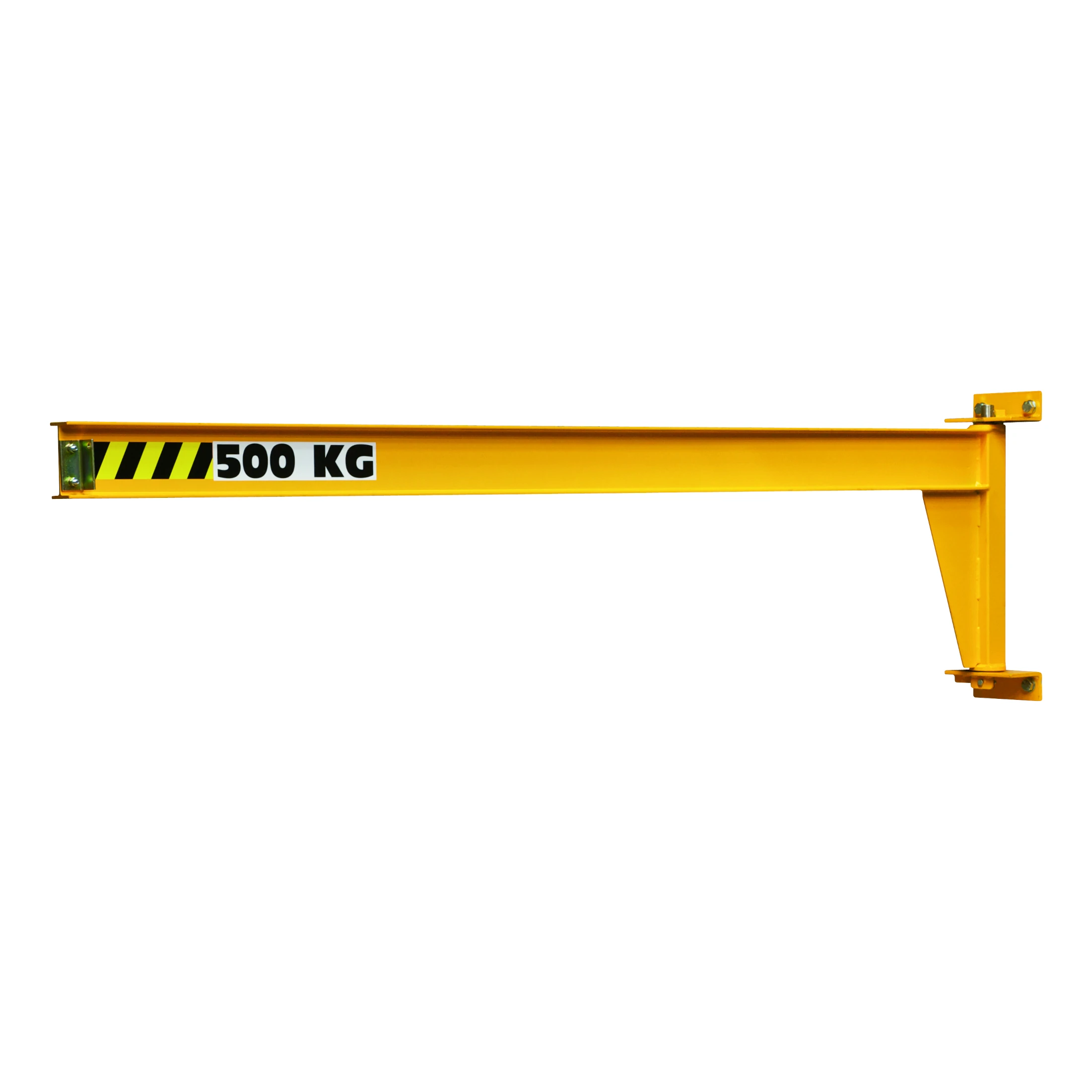 Nízkoprofilový nástenný otočný žeriav (NZD), 150 – 4000 kg, 2 – 7 m