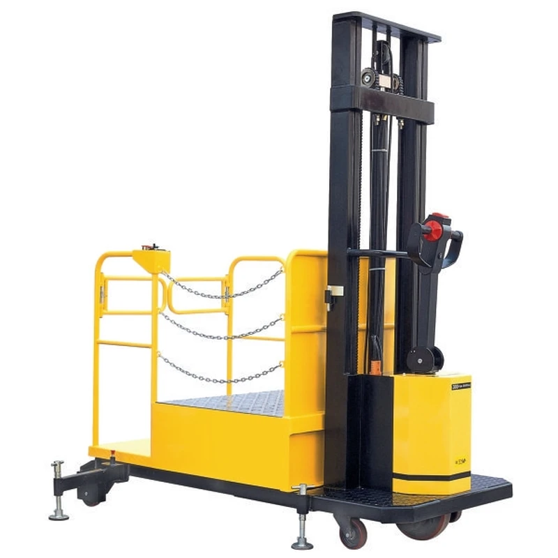 Elektrický vychystávací vozík (EKV400), 400 kg, 3 500 – 4 500 mm