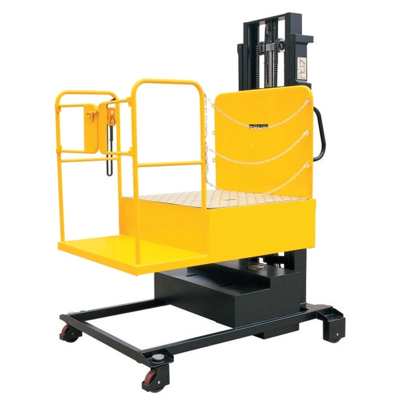 Poloelektrický vychystávací vozík (PEKV400), 400 kg, 3 500 – 4 500 mm