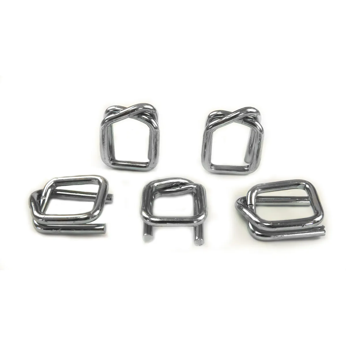 Pozinkované spony na polyesterovú viazaciu pásku (BUCKLES-32G) 32 mm