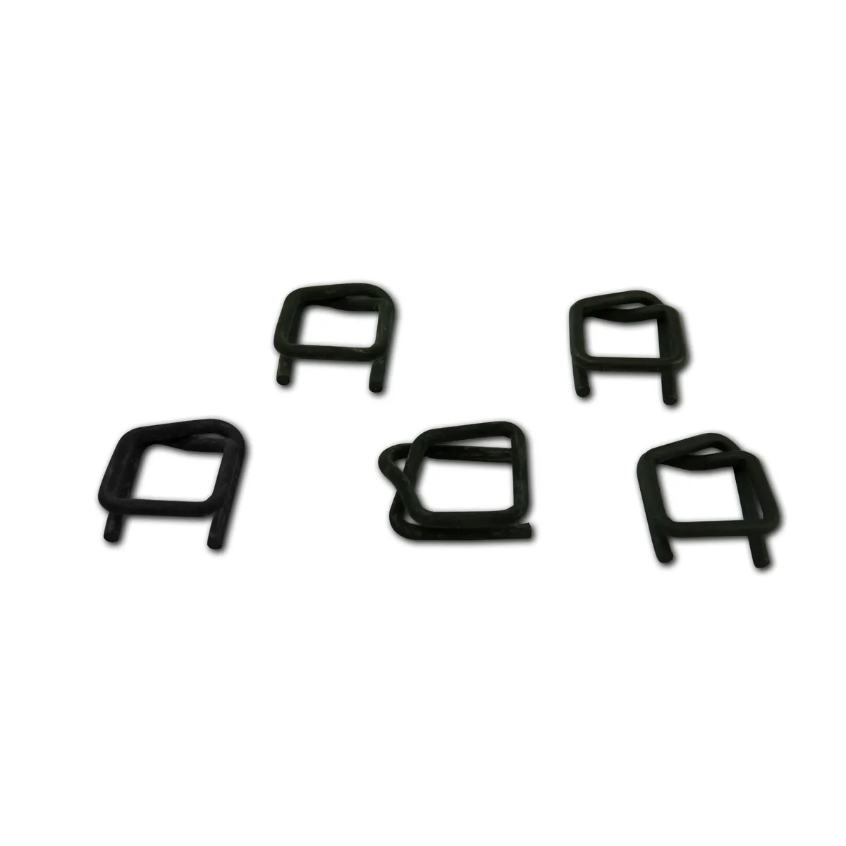 Fosfátované spony na polyesterovú viazaciu pásku (BUCKLES-13F) 13 mm
