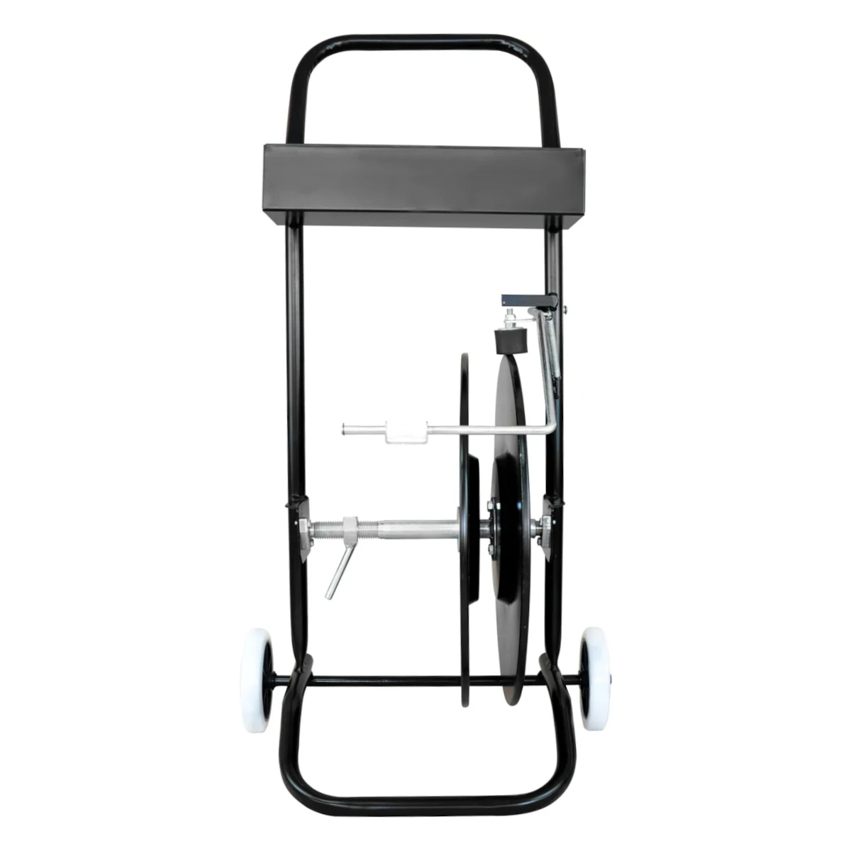 Odvíjač PP a kompozitnej pásky COIL-DISPENSER-40 – bočný pohľad