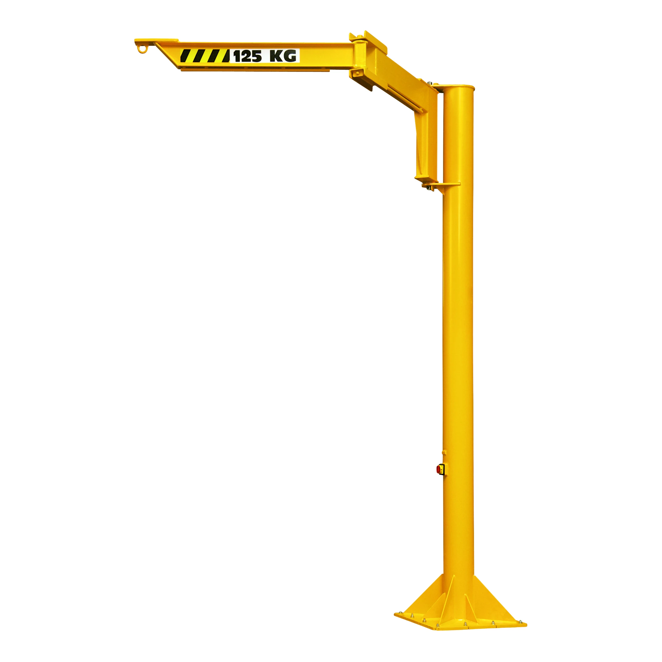 Kĺbový stĺpový otočný žeriav (ZSD) 125 – 500 kg, 2 – 5 m