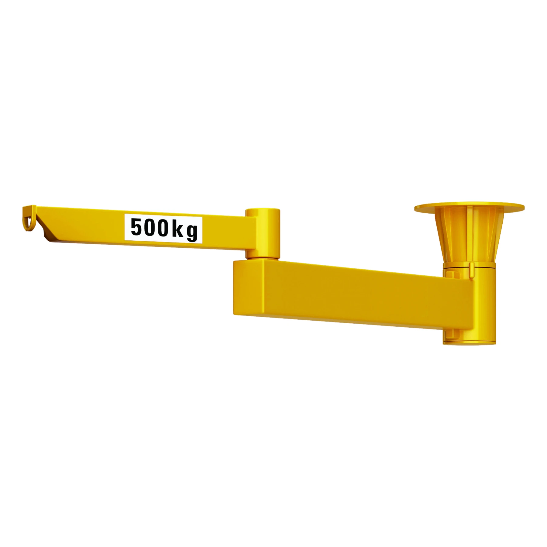 Zavesený kĺbový stĺpový otočný žeriav (ZSD-PS), 50 – 1 000 kg, 2 – 5 m